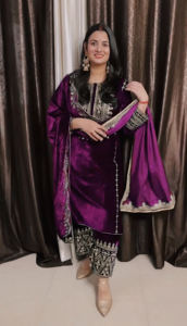 Best Seller Salwar Kameez New Designer Party Wear Look <b>Top</b> Bottom and Dupatta With Heavy Embroidery <b>Sequin</b> Work Kurti Wholesale - Product Image 4