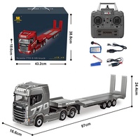 2026 Huina Camión Tractor a Control Remoto Escala 1:18 19 Canales 2.4GHz con Luz y Sonido