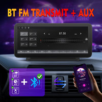 Portable 12.3 pouces universel GPS Navigation Android Auto sans fil vidéo autoradio tableau de bord caméra de recul USB CarPlay Compatible
