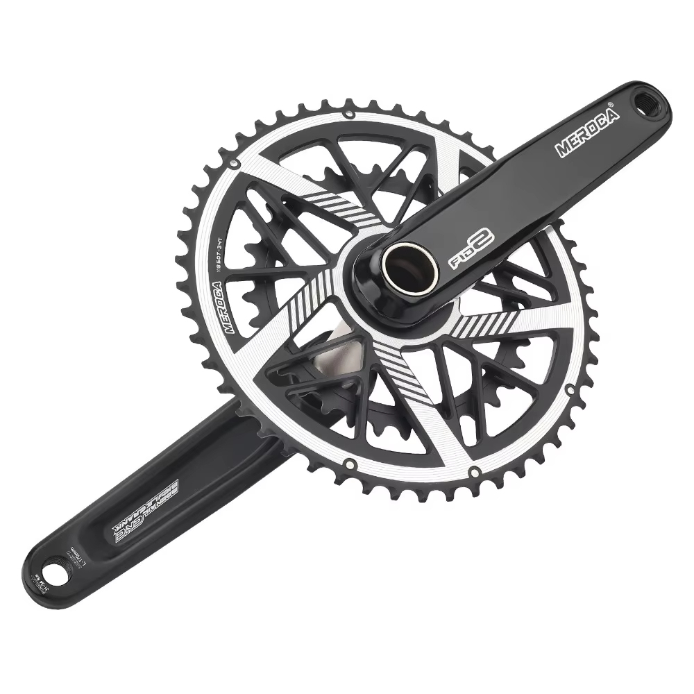 MEROCA BMX道路自転車クランクセット50-34T/52-36T/53-39T 9/10/11
