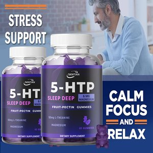 Melatonin vitaminleri ile OEM uyku Gummies derin yardım iyi uyku derin 5-htp Gummies geliştirmek - Product Image 2