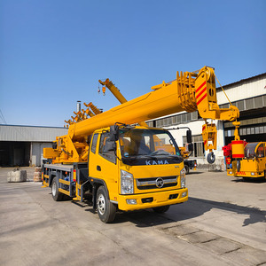 China Brands 8 Tonnen hochwertige Hebezeug baumaschinen die Schwerlast-LKW-Kranma chine zum Heben - Product Image 1