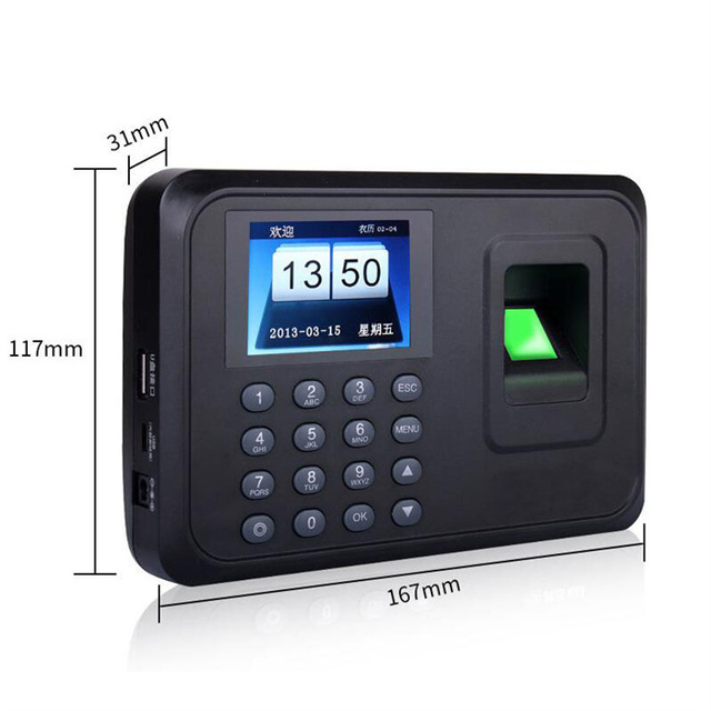 Factory Wholesale High Quality Time Recording Attendance Fingerprint Reader with Cheap Price