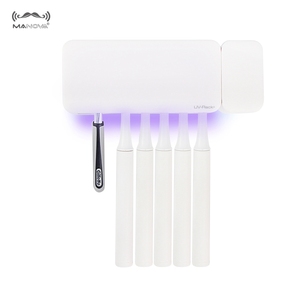 USB recargable montado en la pared <span class=keywords><strong>UV</strong></span> <span class=keywords><strong>de</strong></span> plástico <span class=keywords><strong>de</strong></span> cepillo <span class=keywords><strong>de</strong></span> dientes esterilizador y <span class=keywords><strong>dispensador</strong></span> <span class=keywords><strong>de</strong></span> <span class=keywords><strong>pasta</strong></span> <span class=keywords><strong>de</strong></span> dientes - Product Image 2