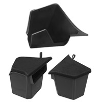 Boîte de rangement double face pour coffre de Model Y, personnalisable, portable, multi-niveaux, organisateur d'objets divers, anti-poussière, pour accessoires de voiture