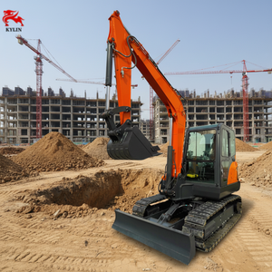 6-Tonnen-Minibagger mit EPA-Motor / YANMAR-Motor, Kleiner Raupenbagger für Landwirtschaft und Bauarbeiten - Product Image 2