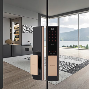 SHP-DP739 Đối với Samsung gốc nhập khẩu Hàn Quốc thép không gỉ nhôm thông minh vân tay thông minh kỹ thuật số khóa cửa - Product Image 5