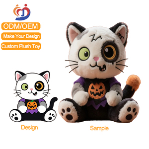 أفخم مخصص مخصص محشوة القط أفخم بلش شخصية تصنيع المعدات الأصلية أفخم مخصص الحيوانات المحشوة - Product Image 2