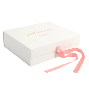 Boîtes rigides personnalisées pour invitations de mariage magnétiques, cadeaux pour demoiselles d'honneur et marié, avec gaufrage, lamination mate, revêtement UV, recyclables - Product Image 2