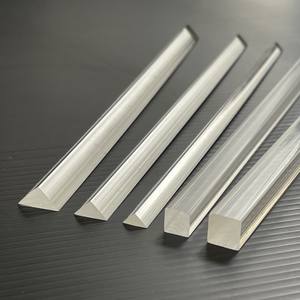 Forma su misura in plastica acrilico aste in acrilico solido alto chiaro aste Pmma Bar <span class=keywords><strong>Plexi</strong></span> <span class=keywords><strong>vetro</strong></span> per forme per la decorazione di illuminazione - Product Image 4