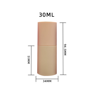 Vente Flash MLM : Flacon Pompe en Verre Personnalisé 30ml pour Lotion, Contenant Cosmétique Coloré, Flacon de Fond de Teint, Emballage Marque Privée, Vente en Gros - Product Image 2