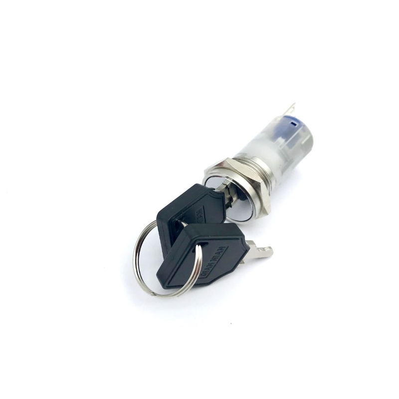 16MM 3 Pin 2 Position 3 Position Electronic Metal Key Lock Switch · image 3