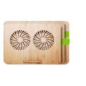 Nuovo Arrivo Di Bambù Pad di Raffreddamento di Raffreddamento di Aria Per Il Computer Portatile 14 pollici 15 pollici - Product Image 3