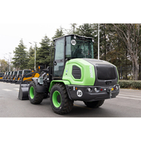 Chargeur sur pneus électrique Wolf 2 tonnes avec batterie CATL