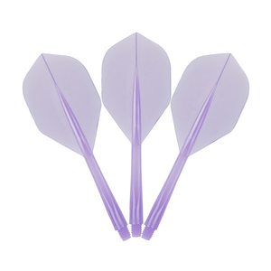 Flotteur de fléchettes en plastique 2BA intégré au fût, forme grande aile - Product Image 2
