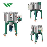 Mélangeur vertical en plastique / Machine à mélanger les couleurs du plastique / Mélangeur vertical de granulés de plastique en acier inoxydable pour béton 100kg 50kg