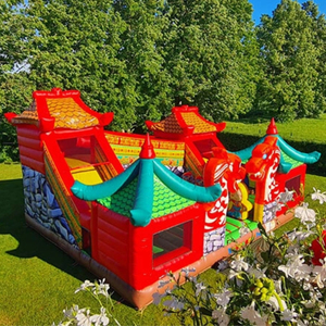 Castillo Inflable con Diseño del <span class=keywords><strong>Palacio</strong></span> Oriental <span class=keywords><strong>de</strong></span> la Ciudad Prohibida, con Dragón Chino, para Fiestas y Eventos - Product Image 2