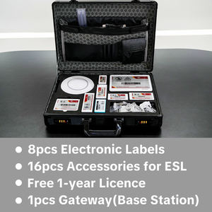 Minew Bluetooth Low Energy 5.0 Tech Protocole de cryptage <span class=keywords><strong>AES</strong></span>-128 2.4Ghz Étiquette d'étagère électronique Système de plate-forme en nuage <span class=keywords><strong>Kit</strong></span> de démonstration ESL - Product Image 6