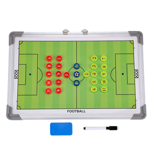 Tableau tactique d'entraînement magnétique en aluminium de haute qualité pour équipement d'entraînement de <span class=keywords><strong>basket</strong></span>-ball de football avec stylo - Product Image 2