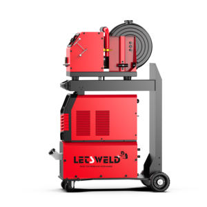 LETSWELD, fabricant réputé, soudeuse <span class=keywords><strong>MIG</strong></span> à double impulsion MMA CO2 aluminium 500 ampères avec réservoir d'eau, <span class=keywords><strong>chariot</strong></span> - Product Image 5
