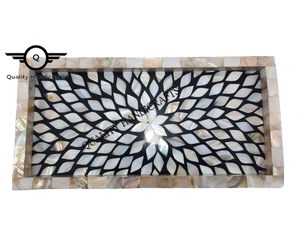 ถาดเสิร์ฟเรซิ่นอีพ็อกซี่ DIY คุณภาพดี ลายแม่น้ำ ไม้มะม่วง พร้อมหูจับโลหะ ขนาด 35x23x1 ซม. ผิวธรรมชาติ สำหรับโรงแรม ร้านอาหาร และเครื่องครัว - Product Image 6