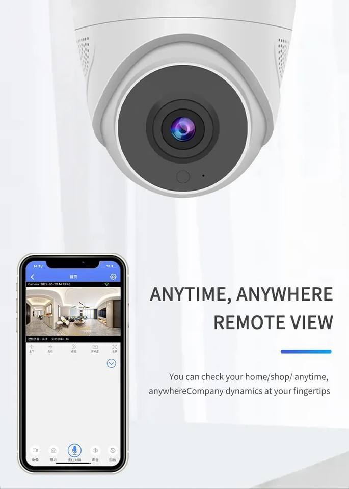 High Quality Two Way Audio Motion Detection Home HD Wireless Security Camera Wifi · image 4
