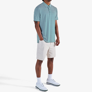 Camiseta Deportiva de Golf Personalizada para Hombre, Diseño Batik, Secado Rápido, 100% Algodón, Absorción de Humedad, Manga Corta - Product Image 5