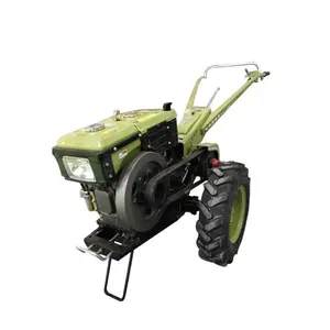 Compro due ruote piccola fattoria mano trattore 15HP per il prezzo a buon mercato due ruote Farm Walking trattore Mini trattore per l'agricoltura