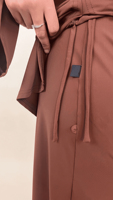 Willson 2026 Nouveau Design Burkini Modeste avec Hijab Fixe Boutons Pantalon Large Manches Ensembles 3 Pièces Maillot de Bain Élégant