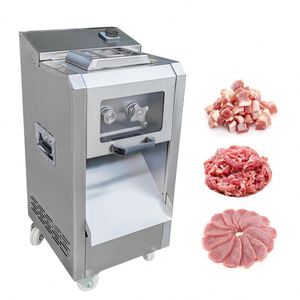เครื่องตัดเนื้อเชิงพาณิชย์สำหรับโรงงาน 350 กก./ชม. แบบเอียง ถอดประกอบได้ เครื่องหั่นเนื้อใหม่ ปรับแต่งได้ 220V - Product Image 6