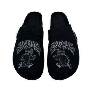 Custom Corduroy Cork Foot Bed <strong>Clogs</strong> for <strong>Men</strong> Women Mules with Arch Support Adjustable Buckle Corduroy Cork <strong>Clogs</strong> - Product Image 6