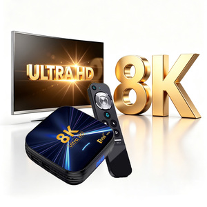 R 8K Streaming Android TV Box Premium Quad Core STB Gran Venta Francia Alemania Europa - Product Image 1