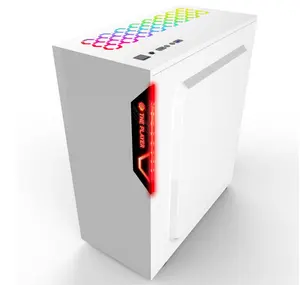 Neues Tantal element Computer gehäuse Gaming Desktop Computer Mainframe stilvolles ATX Side Penetration Gaming wasser gekühltes Gehäuse