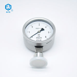 उच्च परिशुद्धता जंग प्रतिरोध डायाफ्राम दबाव नापने का यंत्र सभी स्टेनलेस स्टील सील सेनेटरी डायाफ्राम - Product Image 1