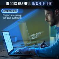 Protecteur d'écran magnétique bloqueur de lumière bleue pour Macbook Air Pro facile à mettre et à enlever anti-rayures huile empreinte digitale