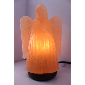 Lámpara de Sal del Himalaya de la Mejor Calidad, Lámpara de Sal con Forma de Ángel, Nueva Llegada - Product Image 1