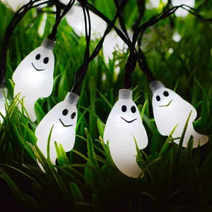 outdoor led solar halloween string night light strip string up halloween toy outdoor fairy lights