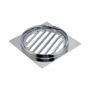 GUIDA 726134 quadrato in ottone 99.8*99.8mm di uscita 103.1mm cromatura Anti odore di scarico del pavimento del balcone - Product Image 2