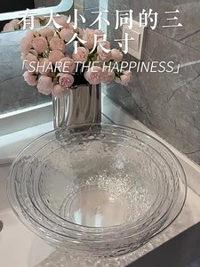 Lavabo Moderno Trasparente Effetto Ondulato, Sostenibile e di Lusso, in Plastica Rinforzata per Bagno e <span class=keywords><strong>Lavanderia</strong></span> - Product Image 3