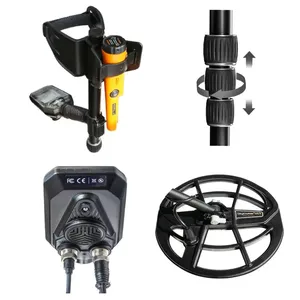 Detector de Metales Profesional Totalmente Impermeable de Alta Profundidad para Oro Subterráneo S63 4-40khz Multifrecuencia para Toda la Exploración - Product Image 4