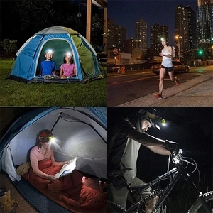 ไฟหน้า LED สำหรับตั้งแคมป์,ไฟหน้าพลังงานสูงพร้อมหลอดไฟ LED สว่าง <span class=keywords><strong>USD</strong></span> สำหรับกลางแจ้ง - Product Image 4