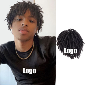 Perruque courte en <span class=keywords><strong>dreadlocks</strong></span> pour <span class=keywords><strong>homme</strong></span>, tendance, moelleuse, douce et confortable, en stock, prix de gros d'usine - Product Image 1