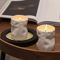 Bougie parfumée MW de qualité supérieure, faite à la main, réutilisable, durable, écologique, en cire de soja, pilier aromathérapeutique, cadeau de Noël pour la maison