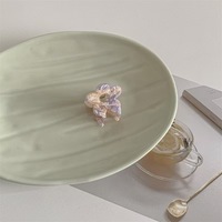 Pince à cheveux en acétate motif fleur requin princesse - Petite 3cm, écologique, style japonais coréen, couleur personnalisée, protection solaire pour cheveux