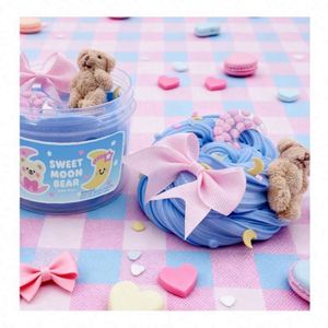 Kawaii Workshop Fun & Eco-Friendly DIY Set Colorful Playdough & <b>Slime</b> Toys Bulk Wholesale Squishy Puff Kids Educational Toy - Product Image 3