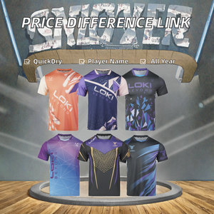 Conjuntos de Manga Corta de Secado Rápido para Hombre, Spandex/Poliéster - Enlace Especial para Compensar la Diferencia de Precio, Compre con Gran Diferencia, Contácteme para Pago - Product Image 2