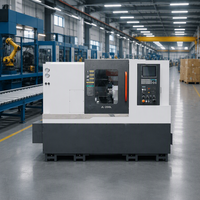 Prix direct usine LK-200L Tour CNC à banc incliné avec contrepoinçon servo