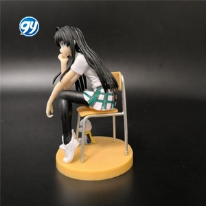 โมเดลตั้งโต๊ะ ยูกิโนชิตะ ท่านั่งวางเค้ก พร้อมเก้าอี้รูปหมี ของสะสม ของตกแต่ง ของขวัญ งานฝีมือพลาสติก - Product Image 3