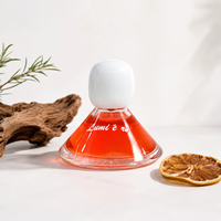 Flacon de parfum en verre enduit personnalisé ODM, capacité universelle de 60 ml, accessoire de pompe pulvérisatrice à haute étanchéité