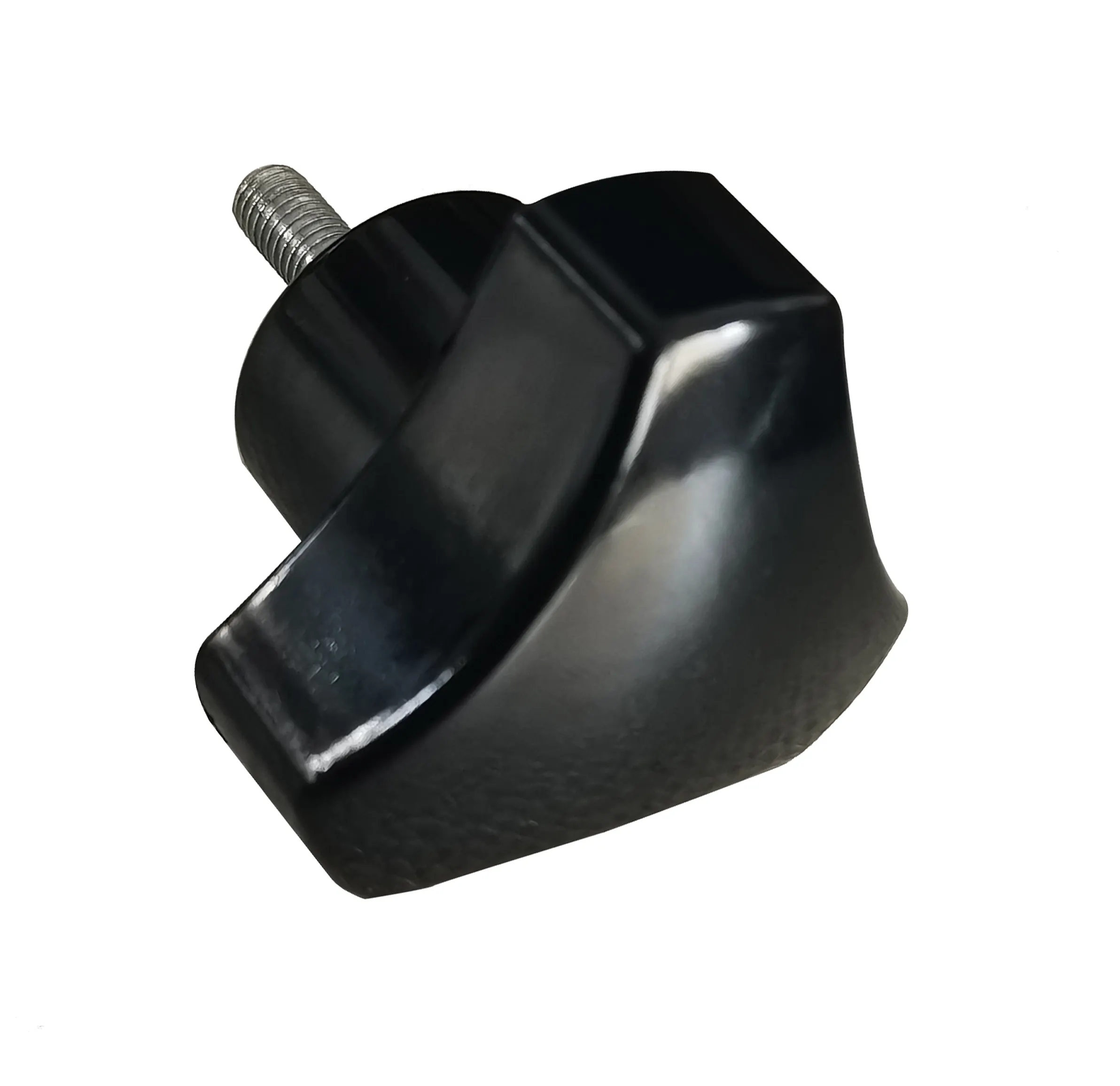 Factory price M5 M6 M8 M10 M12 Bakelite/ABS/Nylon Triangle handle lobe knob Female Thread / Male